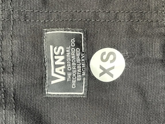 VANS DUNGAREE WORKWEAR ΜΑΥΡΟ UNISEX PRE OWNED XS