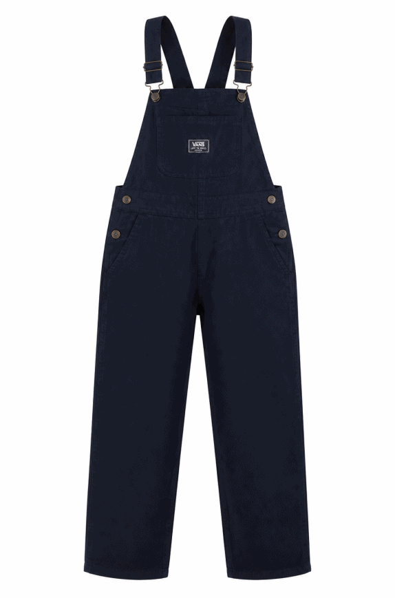 VANS DUNGAREES WORKWEAR ΜΑΥΡΟ UNISEX PRE OWNED XS