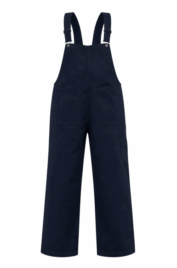 VANS DUNGAREES WORKWEAR ΜΑΥΡΟ UNISEX PRE OWNED XS