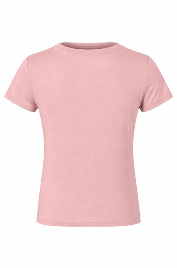VANS T SHIRT MINIMAL GRAPHIC ROSA DONNA PRE OWNED