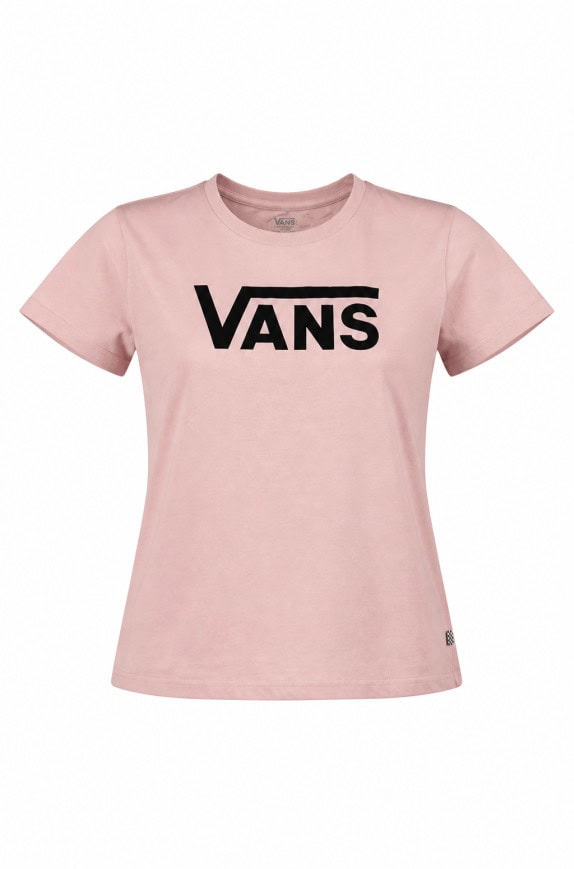 VANS T SHIRT MINIMAL GRAPHIC ROSA DONNA PRE OWNED