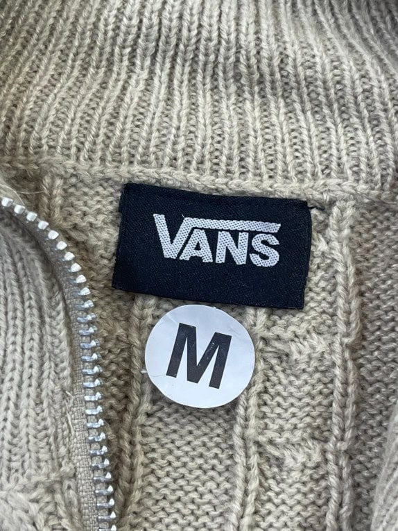 VANS HALF ZIP ΠΟΥΛΟΒΕΡ CLASSIC ΜΠΕΖ ΓΥΝΑΙΚΕΙΟ PRE OWNED M