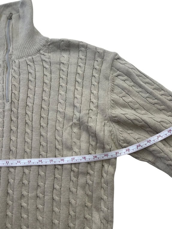 VANS HALF ZIP ΠΟΥΛΟΒΕΡ CLASSIC ΜΠΕΖ ΓΥΝΑΙΚΕΙΟ PRE OWNED M
