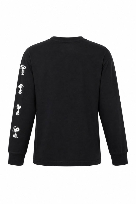 VANS LONG SLEEVE TEE GRAPHIC BLACK MEN PRE OWNEDS