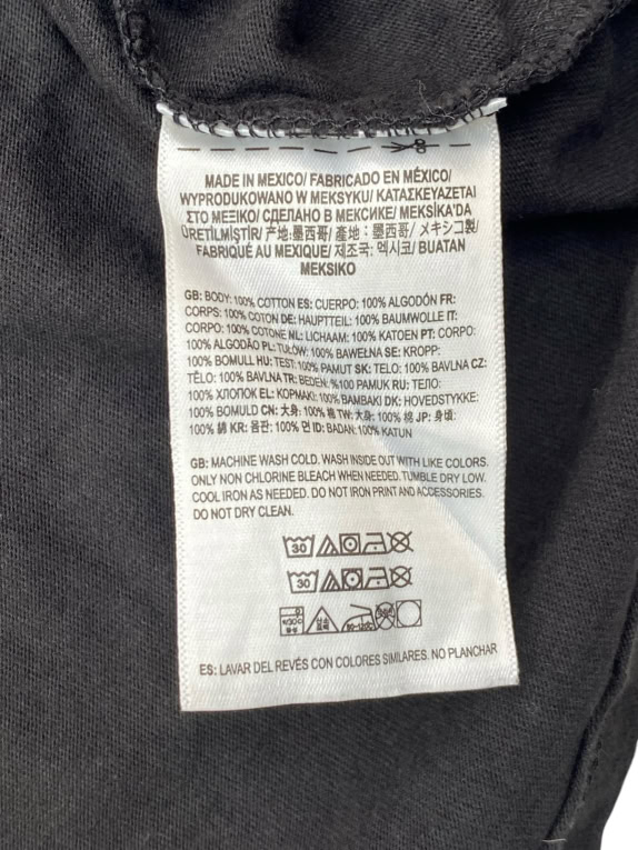Vans T-shirt nero con stampa grafica