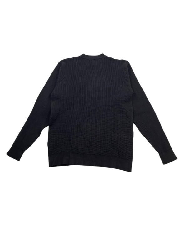 Vans Μπλούζα Vintage Πλεκτή Waffle Knit Μαύρη Ανδρική L