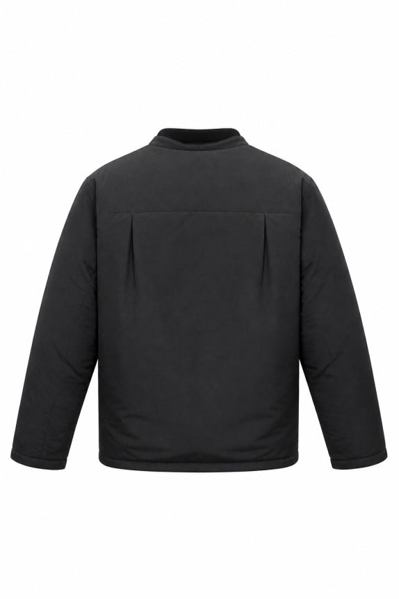 VANS WORKWEAR JACKET MINIMAL BLACK MENS PRE OWNED S