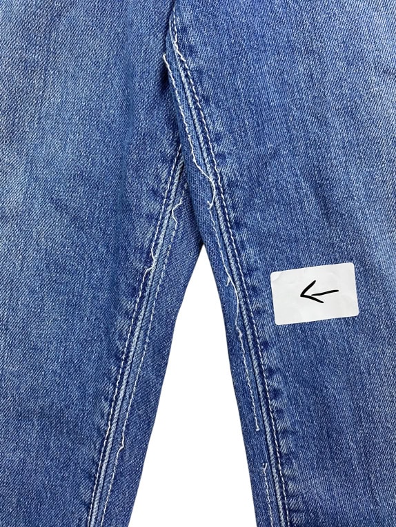 Vans Ολόσωμη Φόρμα / Jumpsuit Denim Casual Logo Μπλε Γυναικείο L