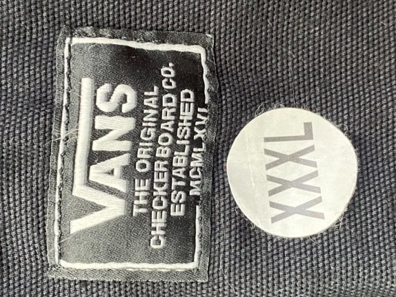 VANS ΟΛΟΣΩΜΗ ΦΟΡΜΑ UTILITY ΜΑΥΡΟ ΑΝΤΡΙΚΟ PRE OWNED XXL
