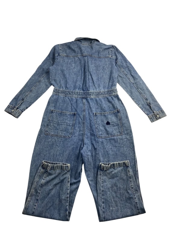 VANS Ολόσωμη Τζιν Φόρμα (Jumpsuit) CASUAL Λογότυπο Μπλε Γυναικείο S