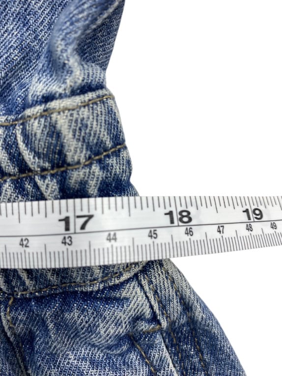 VANS Ολόσωμη Τζιν Φόρμα (Jumpsuit) CASUAL Λογότυπο Μπλε Γυναικείο S