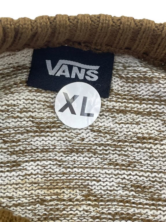 VANS ΠΛΕΚΤΟ ΠΟΥΛΟΒΕΡ ΚΛΑΣΙΚΟ ΛΑΔΙ ΚΡΕΜ UNISEX PRE OWNED XL