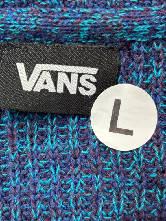 VANS ΠΛΕΚΤΟ ΠΟΥΛΟΒΕΡ MINIMAL ΜΠΛΕ ΑΝΤΡΙΚΟ PRE OWNED L