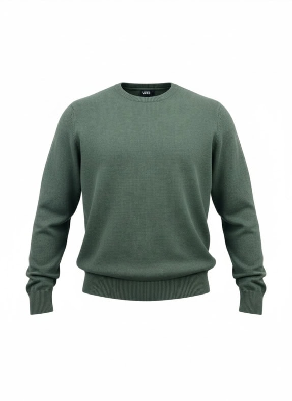 Vans Maglione lavorato a maglia verde da uomo L