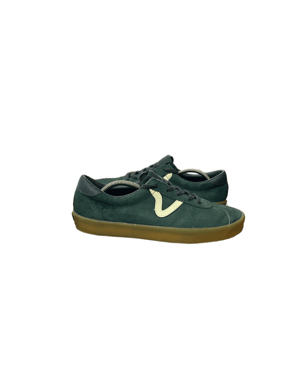 VANS SNEAKERS SKATE ΣΚΟΥΡΟ ΠΡΑΣΙΝΟ UNISEX PRE OWNED EU 42.5