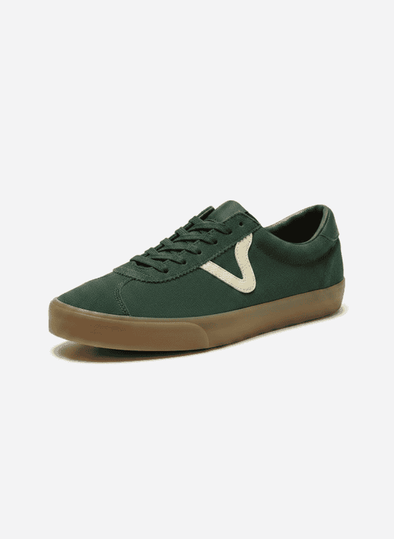 VANS SNEAKERS SKATE ΣΚΟΥΡΟ ΠΡΑΣΙΝΟ UNISEX PRE OWNED EU 42.5