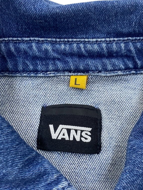 VANS ΤΖΙΝ ΟΛΟΣΩΜΗ ΦΟΡΜΑ WORKWEAR ΜΠΛΕ ΓΥΝΑΙΚΕΙΟ PRE OWNED L