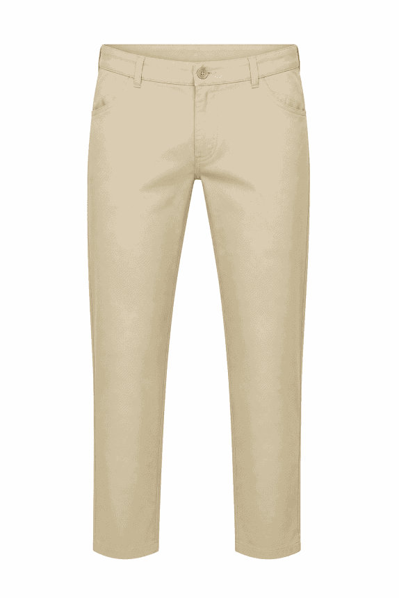 Y2K VERSACE JEANS COUTURE PANTALONI MINIMAL BEIGE UNISEX PRE OWNED M
