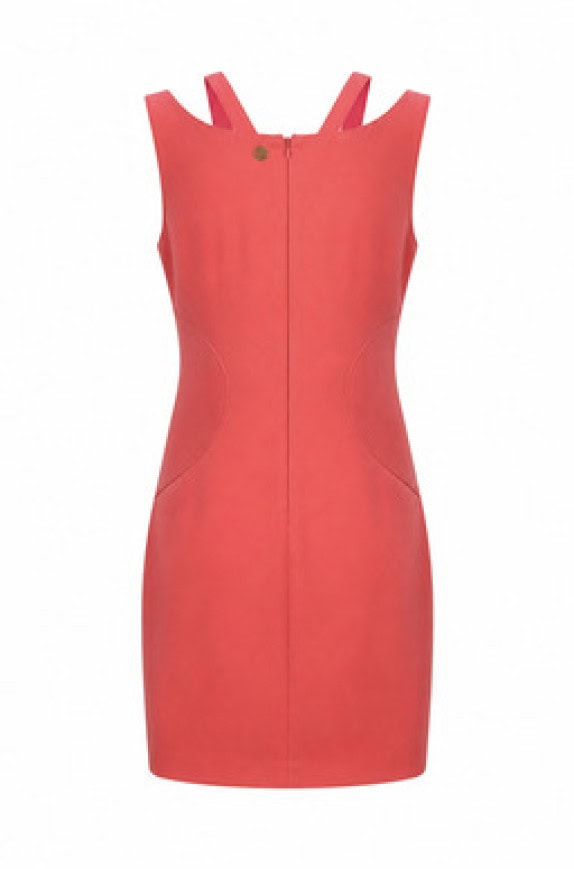 VERSACE JEANS ΦΟΡΕΜΑ ΜΙΝΙ ΚΟΡΑΛΙ ΓΥΝΑΙΚΕΙΟ PRE OWNED L