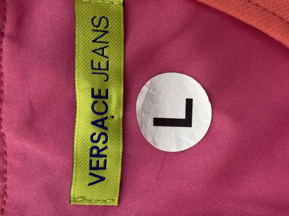 VERSACE JEANS ΦΟΡΕΜΑ ΜΙΝΙ ΚΟΡΑΛΙ ΓΥΝΑΙΚΕΙΟ PRE OWNED L