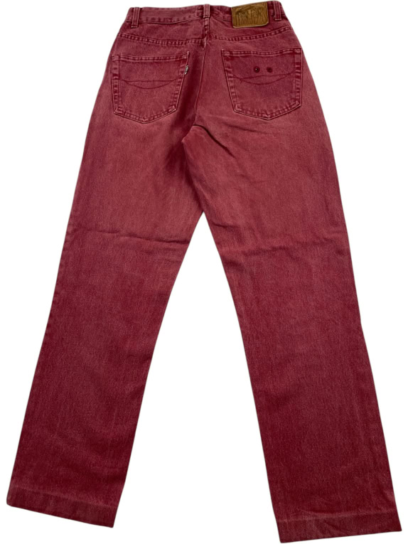FERRE Παντελόνι Denim Κόκκινο Γυναικείο XS