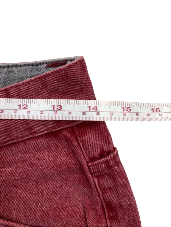 FERRE Παντελόνι Denim Κόκκινο Γυναικείο XS