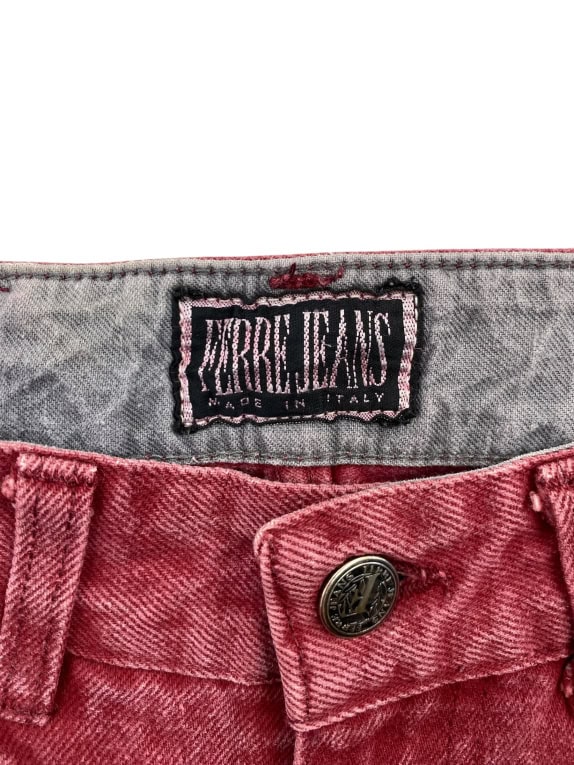 FERRE Παντελόνι Denim Κόκκινο Γυναικείο XS