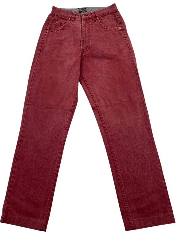 FERRE Παντελόνι Denim Κόκκινο Γυναικείο XS