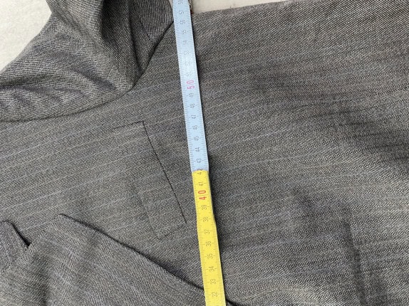 90s VIA MODA BIANCHI ΚΟΣΤΟΥΜΙ ΚΛΑΣΙΚΟ ΓΚΡΙ ΑΝΤΡΙΚΟ PRE OWNED L