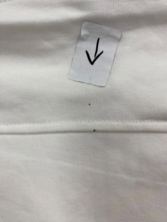 VINTAGE 4F ΖΑΚΕΤΑ ΜΕ ΚΟΥΚΟΥΛΑ LOGO PRINT ΛΕΥΚΟ ΑΝΔΡΙΚΟ L/XL
