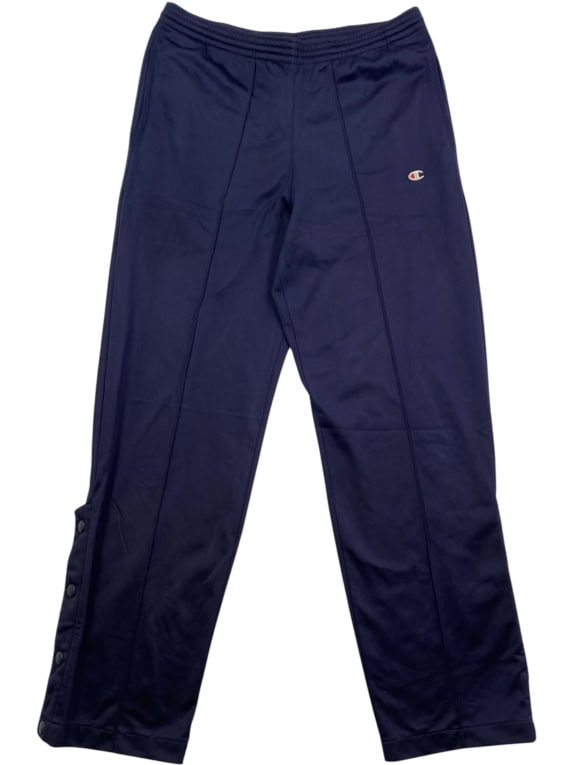 Vintage 90s Champion Tracksuit Σετ Navy Blue Snap Pants S