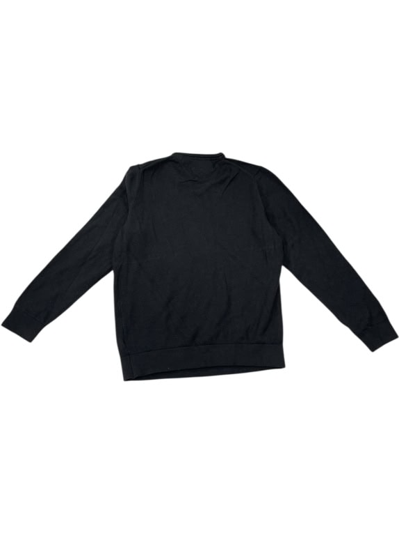 VINTAGE ADIDAS ADIPURE ΠΟΥΛΟΒΕΡ V-NECK ΜΑΥΡΟ S