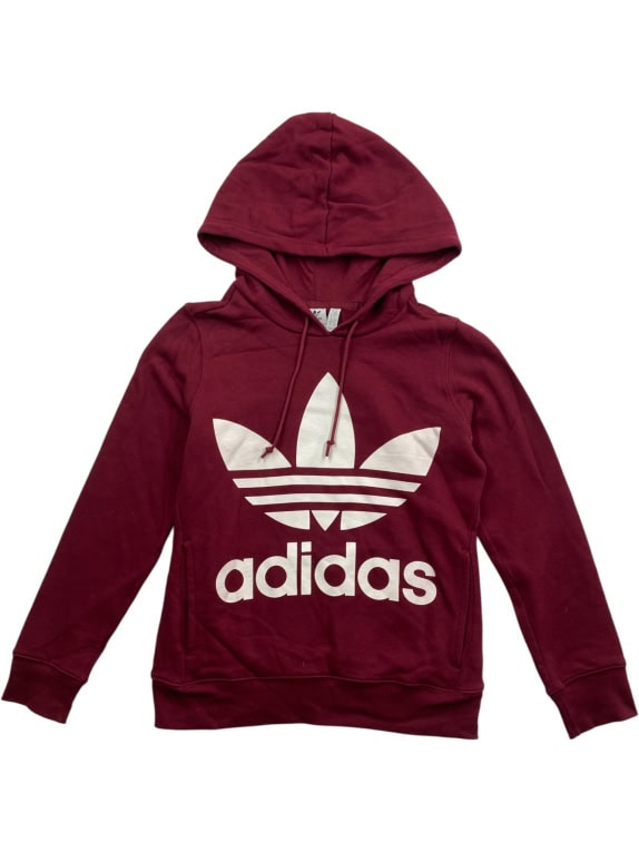 VINTAGE ADIDAS ΦΟΥΤΕΡ ΜΕ ΚΟΥΚΟΥΛΑ LOGO ΜΠΟΡΝΤΩ ΓΥΝΑΙΚΕΙΟ XS