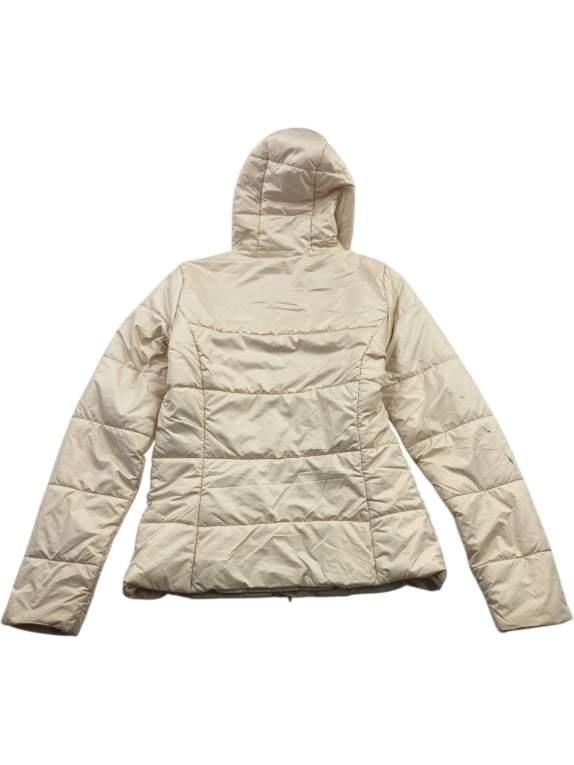 GIUBBOTTO PUFFER CON CAPPUCCIO ADIDAS ORIGINALS VINTAGE BEIGE DA DONNA S