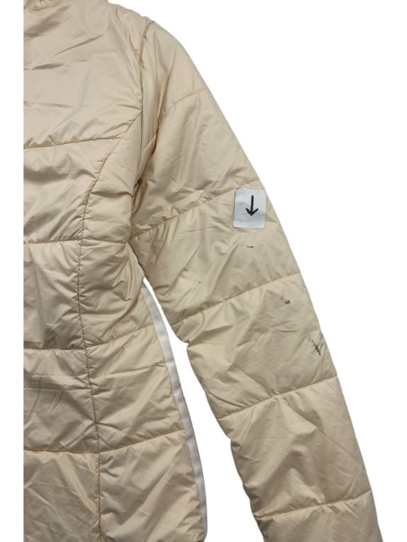 GIUBBOTTO PUFFER CON CAPPUCCIO ADIDAS ORIGINALS VINTAGE BEIGE DA DONNA S