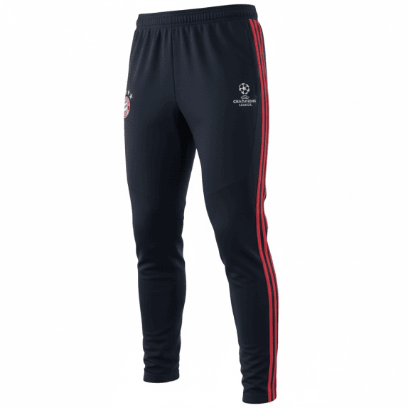 Pantaloni tuta vintage Adidas Bayern Monaco Champions League blu da uomo S