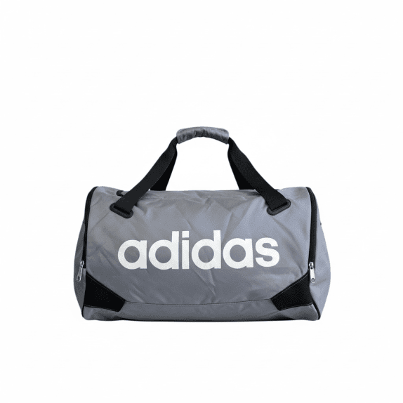 VINTAGE ADIDAS ΤΣΑΝΤΑ ΓΥΜΝΑΣΤΗΡΙΟΥ DUFFEL ΜΕ LOGO ΓΚΡΙ UNISEX ONE SIZE