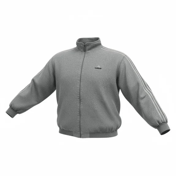 VINTAGE ADIDAS ΖΑΚΕΤΑ TRACK TOP ΜΕ ΛΟΓΟΤΥΠΟ GREY ΑΝΔΡΙΚΟ L