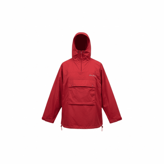 VINTAGE ALFA ROMEO WINDBREAKER ANORAK HOOD RED MEN S