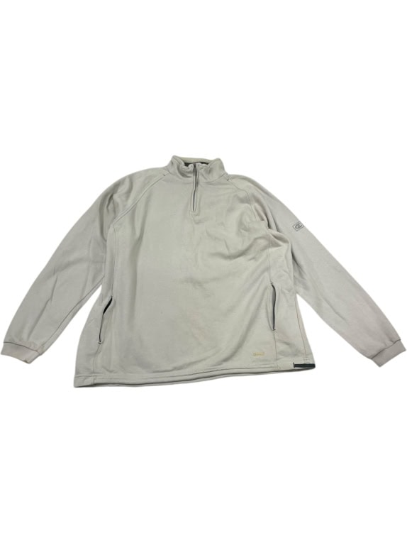VINTAGE ΑΝΔΡΙΚΟ CHAMPION QUARTER-ZIP ΤΟΠ BEIGE SIZE XL
