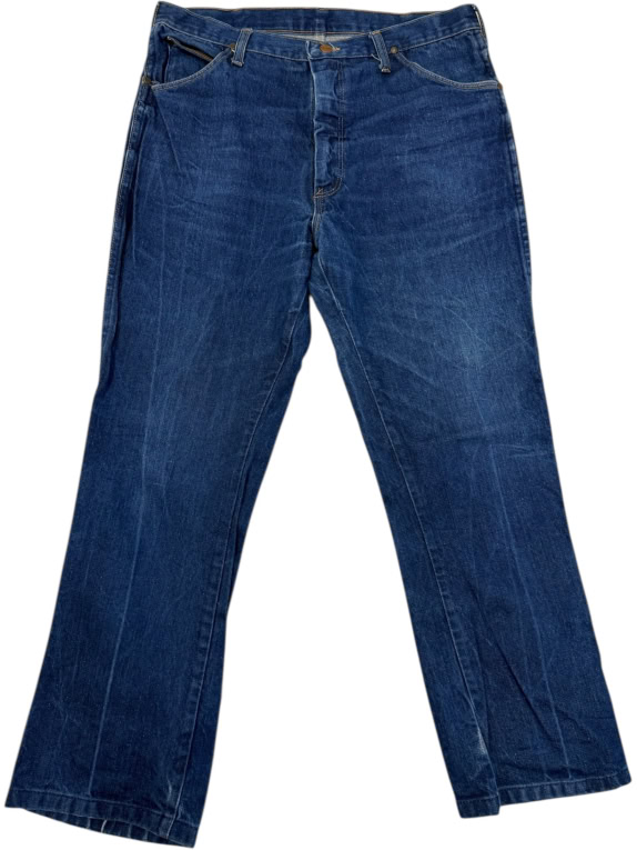 JEANS UOMO VINTAGE WRANGLER IN BLU