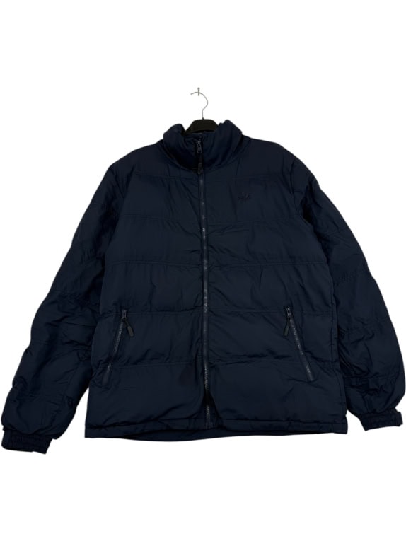 VINTAGE MEN'S PUFFER JACKET FILA DARK BLUE
