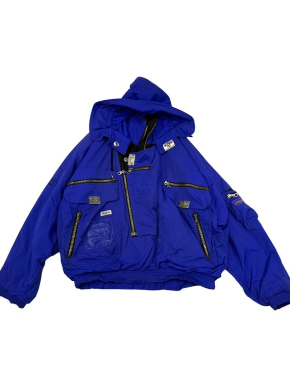 GIACCA OUTDOOR UOMO VINTAGE BLU