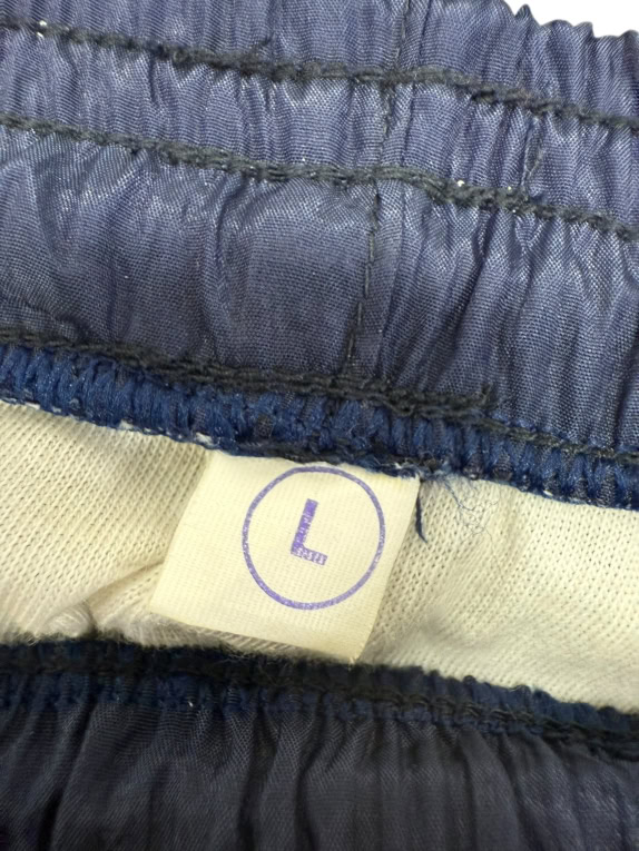 VINTAGE ΑΝΔΡΙΚΟ ΠΑΝΤΕΛΟΝΙ ΦΟΡΜΑΣ WINDPANTS ΣΚΟΥΡΟ ΜΠΛΕ