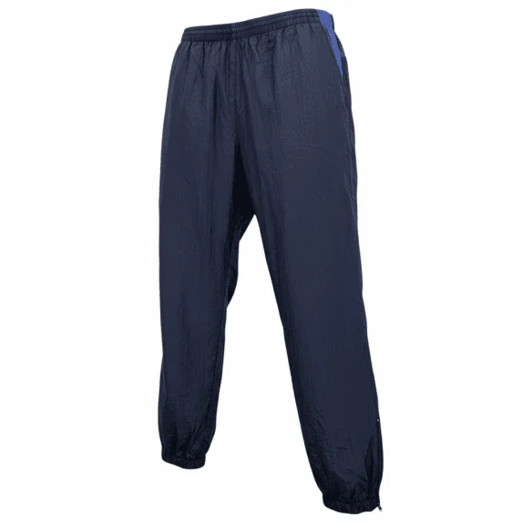 Pantaloni tuta da uomo vintage windpants blu scuro