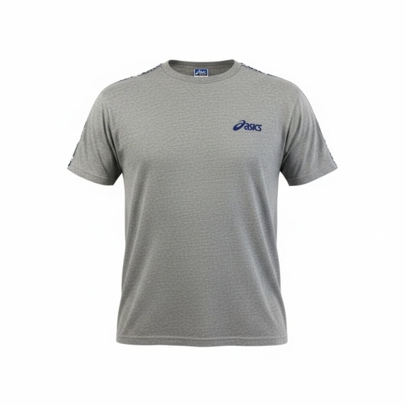 VINTAGE ASICS T-shirt da uomo a maniche corte L
