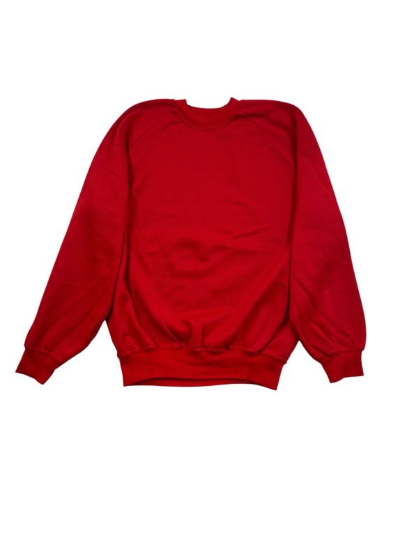 Vintage Αθλητική Φόρμα Σετ Basic Χωρίς Λογότυπο Κόκκινο Unisex XL