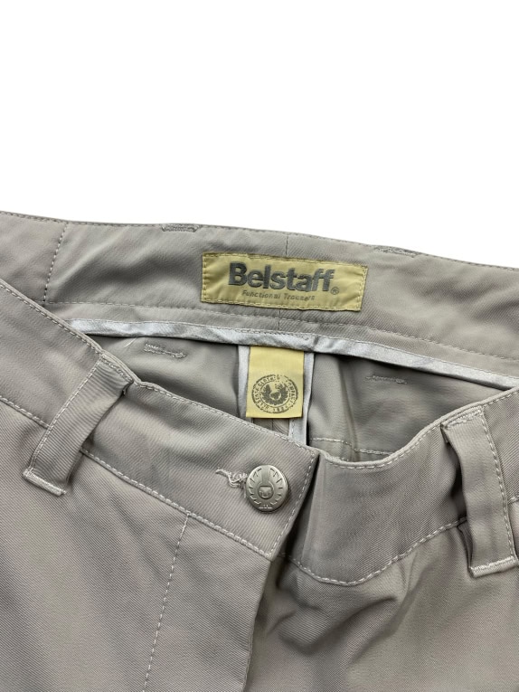 Pantaloni chino funzionali vintage Belstaff beige da donna M