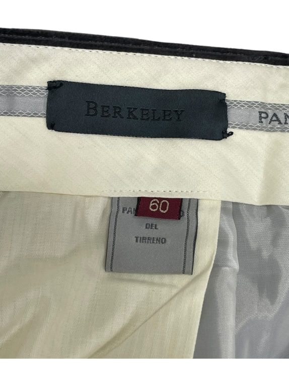 VINTAGE BERKELEY ΚΟΡΝΤΕ ΠΑΝΤΕΛΟΝΙ STRAIGHT LEG ΑΝΔΡΙΚΟ ΣΚΟΥΡΟ ΓΚΡΙ XXXXL