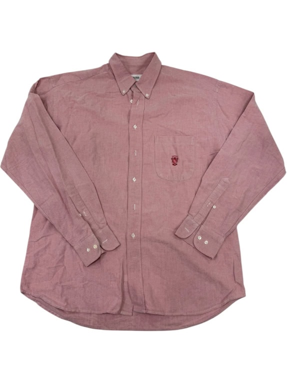 VINTAGE BOSS HUGO BOSS MEN'S LONG SLEEVE EMBROIDERED SHIRT XXL